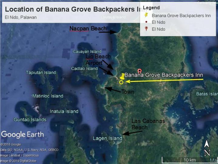Banana Grove El Nido Hotel Ngoại thất bức ảnh